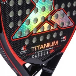 NOX TITANIUM CARBON 3K LUXURY SERIES 2021 -Strada Moda nox pml10luxtit21 pala titanium carbon 3k luxury series 2021 racchette padel uomo 042651801 bkre 5