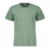 T SHIRT OBEY MICRO NOVEL ORGANIC PIGMENT DYED TEE Verde