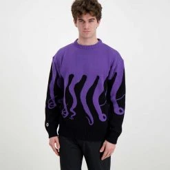 MAGLIONE OCTOPUS ORIGINAL Nero -Strada Moda octopus 22sojm01 maglione octopus original street style uomo 044741901 black 3