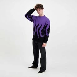 MAGLIONE OCTOPUS ORIGINAL Nero -Strada Moda octopus 22sojm01 maglione octopus original street style uomo 044741901 black 6
