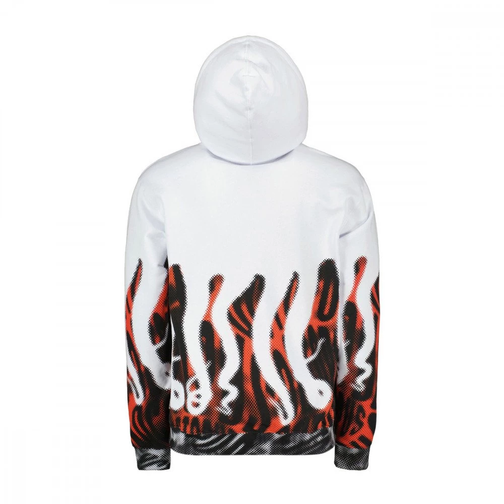 FELPA C/CAPP OCTOPUS HALF TONE Bianco 4 FELPA C/CAPP OCTOPUS HALF TONE Bianco - immagine 2