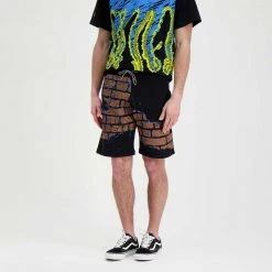 BERMUDA OCTOPUS BRICKS Nero 9 BERMUDA OCTOPUS BRICKS Nero -Strada Moda octopus 22soss19 bermuda octopus bricks street style uomo 044743101 black 4