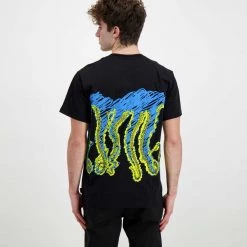 T-SHIRT OCTOPUS DRAFT Nero -Strada Moda octopus 22sots11 t shirt octopus draft street style uomo 044743901 black 4