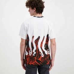 T-SHIRT OCTOPUS HALF TONE Bianco -Strada Moda octopus 22sots13 t shirt octopus half tone street style uomo 044744101 white 4