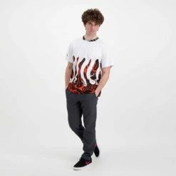 T-SHIRT OCTOPUS HALF TONE Bianco -Strada Moda octopus 22sots13 t shirt octopus half tone street style uomo 044744101 white 6