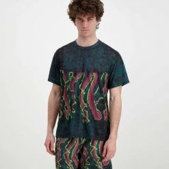 T-SHIRT OCTOPUS SHAKE Nero -Strada Moda octopus 22sots16 t shirt octopus shake street style uomo 044744301 black 3