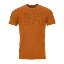 ORTOVOX T-SHIRT 150 COOL LOST Arancio