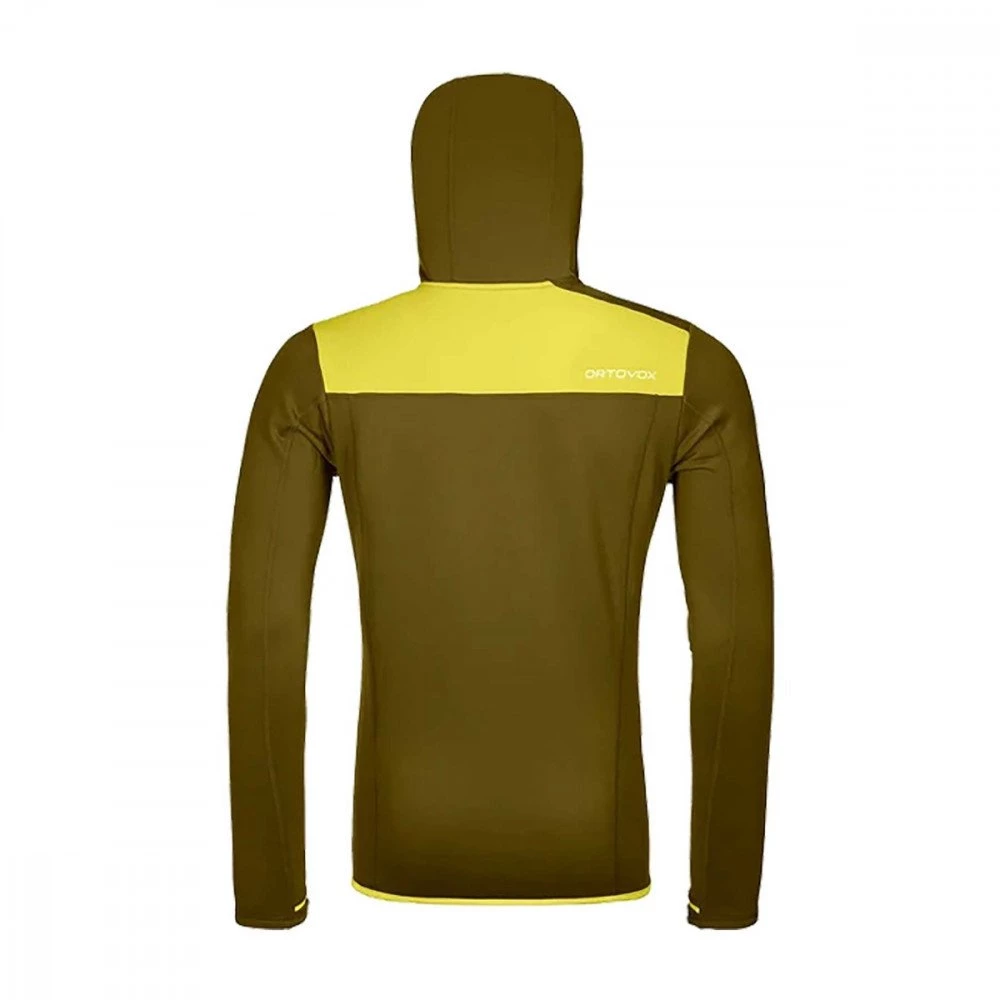 ORTOVOX FLEECE HOODY M Verde 4 ORTOVOX FLEECE HOODY M Verde - immagine 2