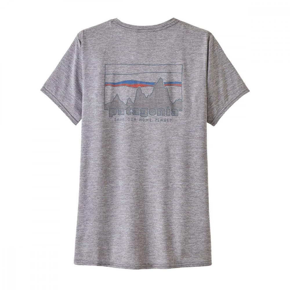PATAGONIA T-SHIRT CAPILENE® COOL DAILY GRAPHIC DONNA Grigio 4 PATAGONIA T-SHIRT CAPILENE® COOL DAILY GRAPHIC DONNA Grigio - immagine 2