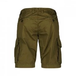 PERFECTION BERMUDA TASCONATO GABARDINA Verde -Strada Moda perfection 22p74002 bermuda tasconato gabardina casual uomo 044669201 27 3