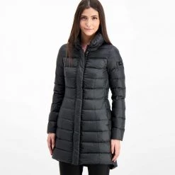 PEUTEREY PIUMINO LUNGO SOBCHAK DONNA Nero -Strada Moda peuterey ped3319 piumino lungo sobchak donna giacconi donna 039573001 ner 4