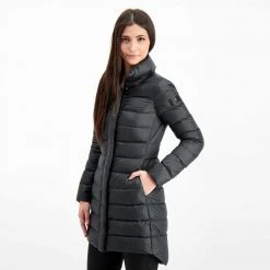 PEUTEREY PIUMINO LUNGO SOBCHAK DONNA Nero -Strada Moda peuterey ped3319 piumino lungo sobchak donna giacconi donna 039573001 ner 5