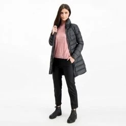 PEUTEREY PIUMINO LUNGO SOBCHAK DONNA Nero -Strada Moda peuterey ped3319 piumino lungo sobchak donna giacconi donna 039573001 ner 6