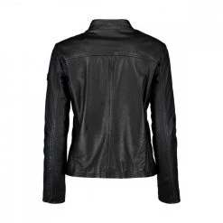 PEUTEREY GIACCA IN PELLE LOVER DONNA Nero -Strada Moda peuterey ped3560 giacca in pelle lover donna giacconi donna 040571201 ner 3