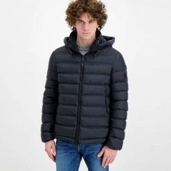 PEUTEREY PIUMINO BOGGS CON CAPPUCCIO STACCABILE Blu -Strada Moda peuterey peu3257ai20 piumino boggs con cappuccio staccabile giacconi uomo 041675401 215bl 4