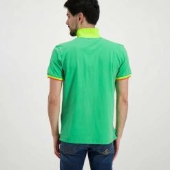 PEUTEREY POLO NEW SELANDINA Verde -Strada Moda peuterey peu3936 polo new selandina casual uomo 045019301 674 4