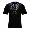 PHOBIA T-SHIRT LIGHTNING Nero