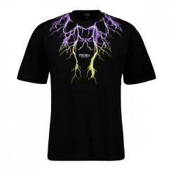PHOBIA T-SHIRT LIGHTNING Nero