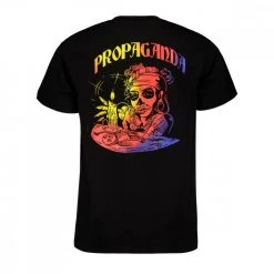 PROPAGANDA T-SHIRT VOODOO Nero -Strada Moda propaganda 22ssprts040 t shirt voodoo street style uomo 044746701 040 2