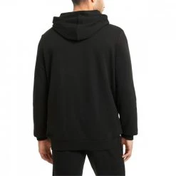 PUMA FELPA CON CAPPUCCIO ESSENTIAL LOGO Nero -Strada Moda puma 586688 felpa con cappuccio essential logo sport style uomo 042172001 01 4