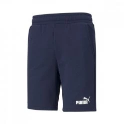 PUMA BERMUDA ESSENTIAL GARZATI Blu