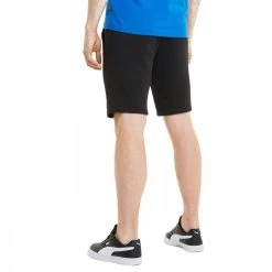 PUMA SHORT ESSENTIAL Nero -Strada Moda puma 586742 short essential sport style uomo 042172201 01 4