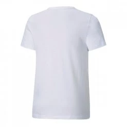 PUMA T-SHIRT ESSENTIAL BAMBINO Bianco -Strada Moda puma 586960 t shirt essential bambino abbigliamento bambino 042169901 02 2