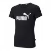 PUMA T-SHIRT ESSENTIAL BAMBINA Nero -Strada Moda puma 587029 t shirt essential bambina abbigliamento bambino 042168701 01 1