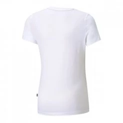 PUMA T-SHIRT ESSENTIAL BAMBINA Bianco 5 PUMA T-SHIRT ESSENTIAL BAMBINA Bianco -Strada Moda puma 587029 t shirt essential bambina abbigliamento bambino 042168801 02 2