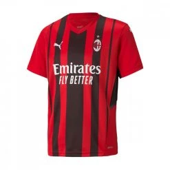 PUMA PRIMA MAGLIA MILAN 21/22 BAMBINO Nero, Rosso