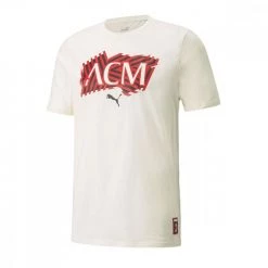 PUMA T-SHIRT AC MILAN Bianco