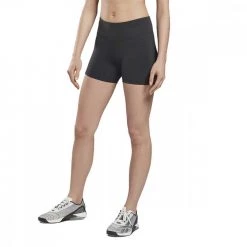 REEBOK SHORT HOT DONNA Nero -Strada Moda reebok gs1963 short hot donna abbigliamento training e palestra donna 044380201 blk 2