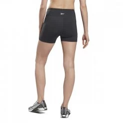 REEBOK SHORT HOT DONNA Nero -Strada Moda reebok gs1963 short hot donna abbigliamento training e palestra donna 044380201 blk 3