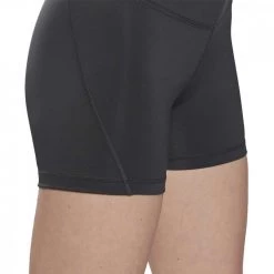 REEBOK SHORT HOT DONNA Nero -Strada Moda reebok gs1963 short hot donna abbigliamento training e palestra donna 044380201 blk 4
