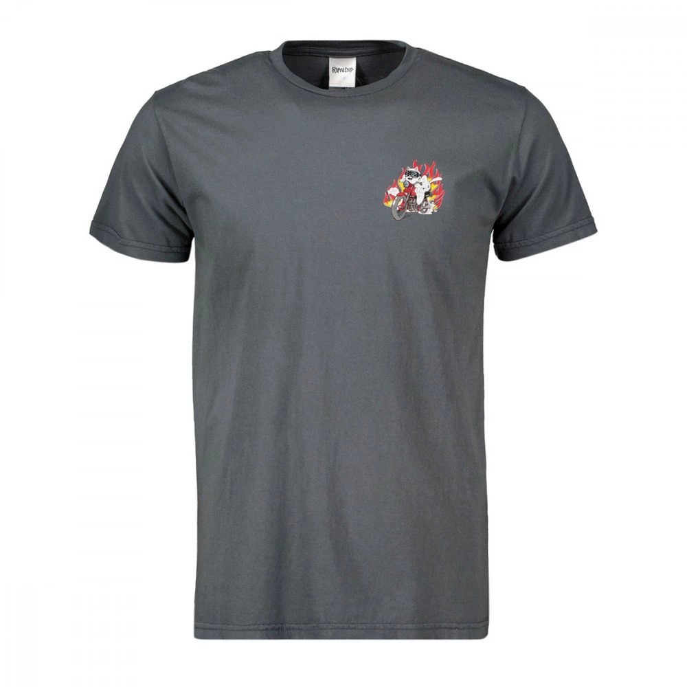 RIPNDIP T-SHIRT HIGHWAY TO HECK Grigio 3 RIPNDIP T-SHIRT HIGHWAY TO HECK Grigio