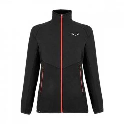 SALEWA PILE FULL ZIP PAGANELLA DONNA Nero