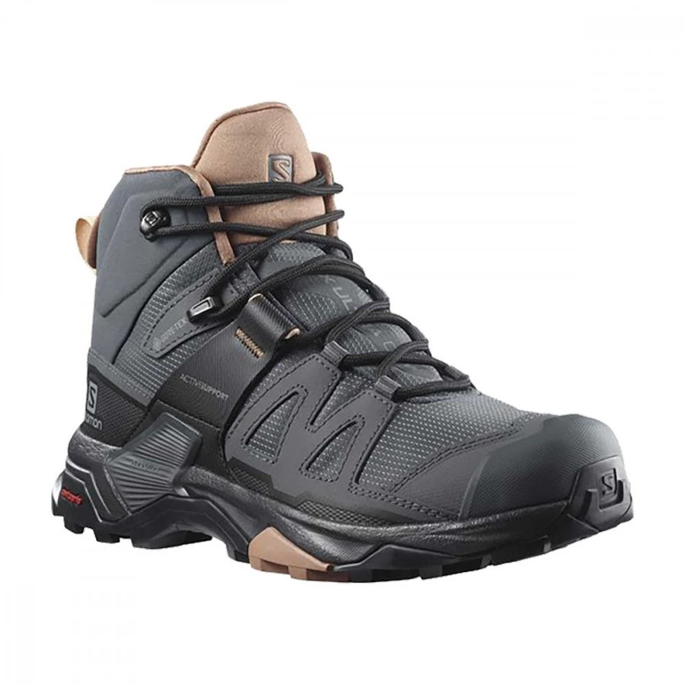 SALOMON X ULTRA 4 MID GORE-TEX DONNA Grigio - immagine 2