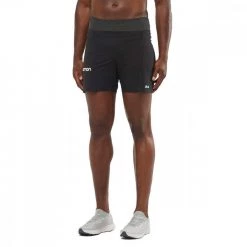 SALOMON SHORT SENSE S/LAB 6" Nero -Strada Moda salomon lc1509400 short sense s lab 6 abbigliamento running uomo 044885601 9400 2