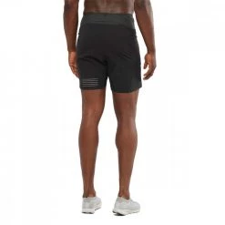 SALOMON SHORT SENSE S/LAB 6" Nero -Strada Moda salomon lc1509400 short sense s lab 6 abbigliamento running uomo 044885601 9400 3