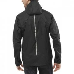 SALOMON GIACCA BONATTI WP Nero -Strada Moda salomon lc1844100 giacca bonatti wp abbigliamento running uomo 044889001 4100 3