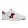SAUCONY ORIGINALS JAZZ COURT Bianco, Bordeaux -Strada Moda saucony originals s70555 jazz court tutte sneaker uomo 046034001 6 1