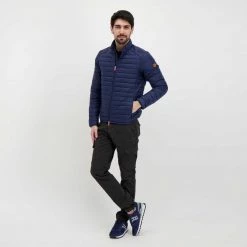 SAVE THE DUCK PIUMINO ALEXANDER Blu -Strada Moda save the duck d32430mgiga bomber imbottito alexander giacconi uomo 044997201 90000 6