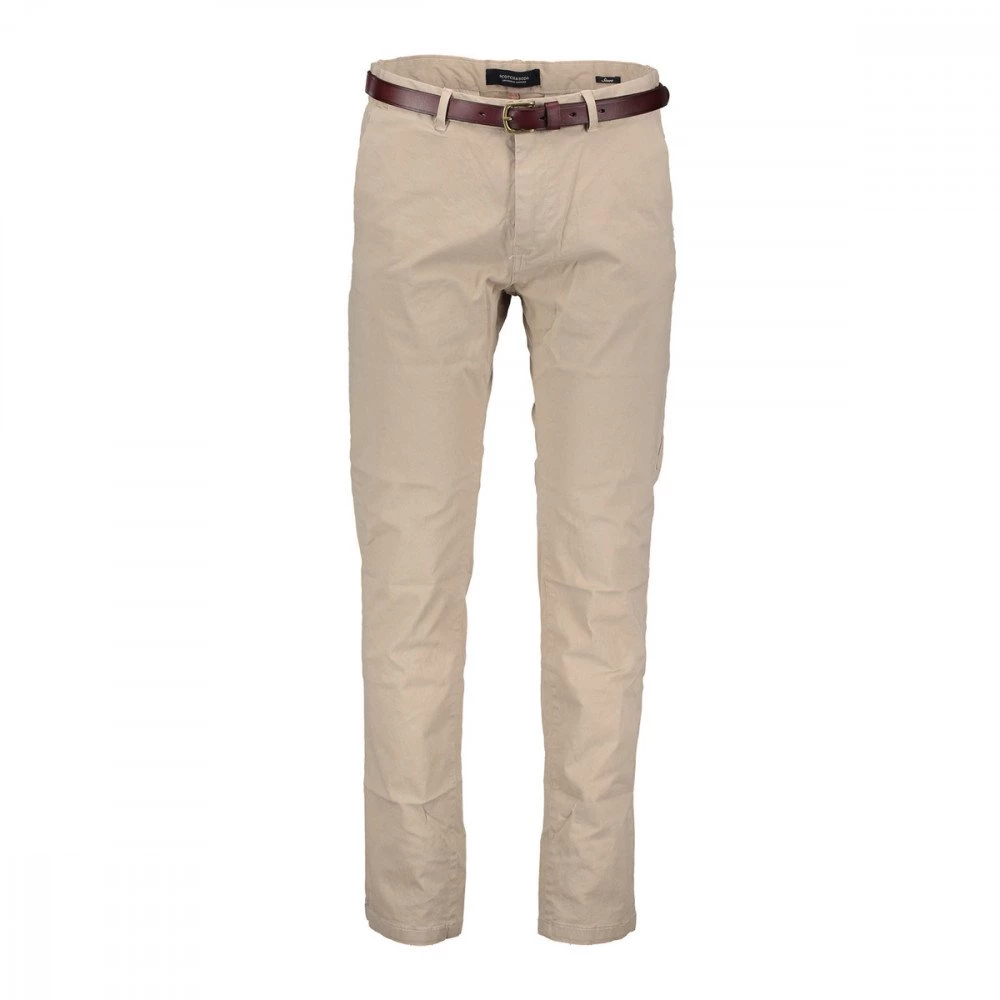 SCOTCH & SODA Pantalone Chino Con Cintura Beige 3 SCOTCH & SODA Pantalone Chino Con Cintura Beige