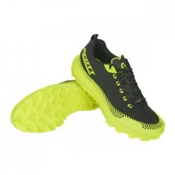 SCOTT SUPERTRAC ULTRA RC Lime, Nero -Strada Moda scott 267682 supertrac ultra rc trail running running uomo 043387801 bkyel 4