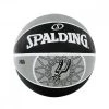 SPALDING Pallone San Antonio Spurs 7 Grigio -Strada Moda spalding sp183163z pallone san antonio spurs 7 palloni basket uomo 031008701 blk 1
