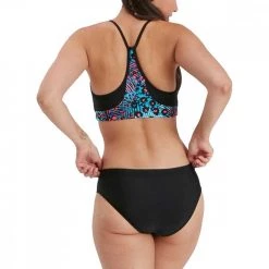 SPEEDO COSTUME DUE PEZZI VOLLEY 2PC Blu -Strada Moda speedo 68 alv volley 2pc af navy pink costumi nuoto e piscina donna 044549501 napin 3