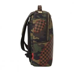 SPRAYGROUND ZAINO SHARK SHAPE CHECK Verde 11 SPRAYGROUND ZAINO SHARK SHAPE CHECK Verde -Strada Moda sprayground 910b4293nsz zaino shark shape check zaini per tutti i giorni uomo 044685301 shca 4