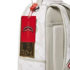 SPRAYGROUND ZAINO MONEY BRICK Bianco -Strada Moda sprayground 910b4354nsz zaino money brick zaini per tutti i giorni uomo 044686101 whbr 6