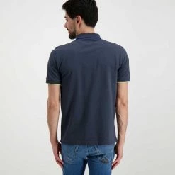 SUN 68 POLO CON PIPING Nero -Strada Moda sun 68 a32110 polo con piping casual uomo 044816401 99 3