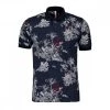 SUN 68 POLO FANTASIA ALL-OVER Blu -Strada Moda sun 68 a32128 polo full print casual uomo 044863101 0701 1